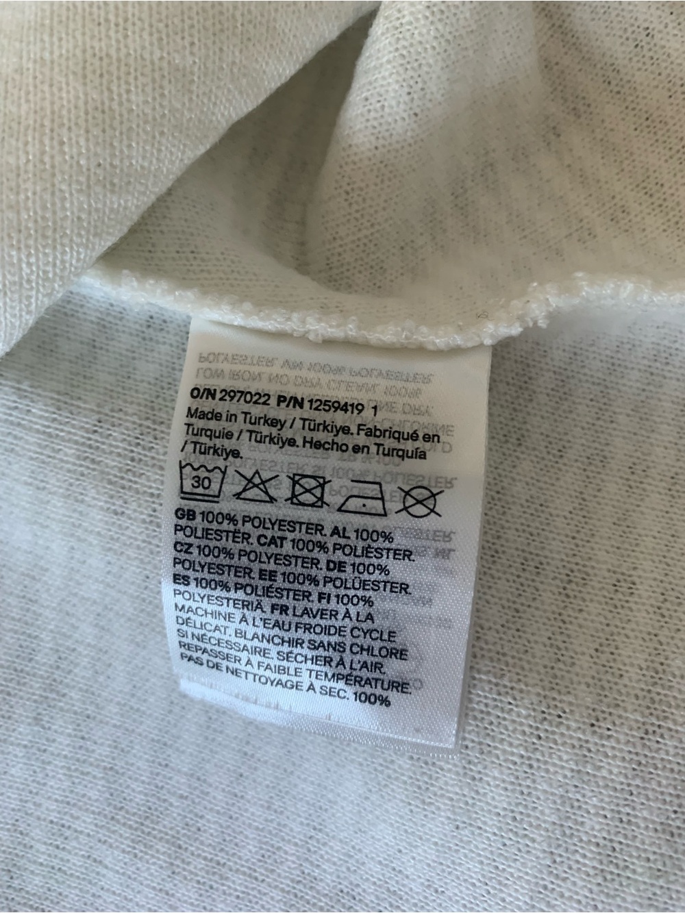 H&M White Textured Button-Front Tank - Picture 5 of 8